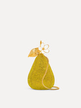 Oscar de la Renta Crystal Pavé Pear Minaudière