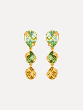 Oscar de la Renta Pear-Cut Drop Earrings