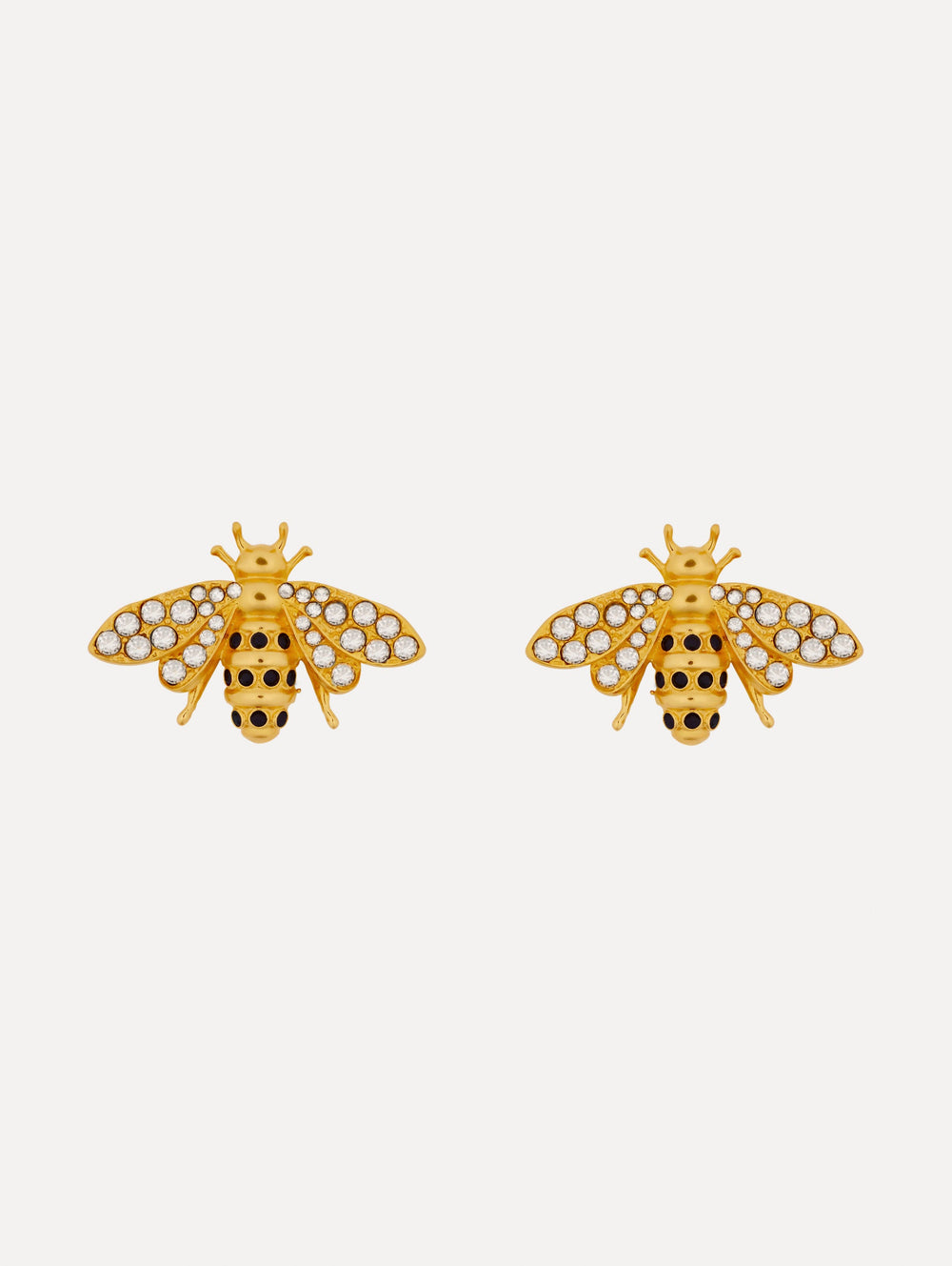 Oscar de la Renta Bee Clip-On Earrings