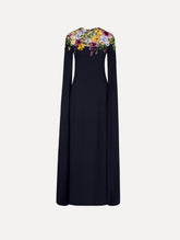 Oscar de la Renta Dominican Mixed-Floral Caftan