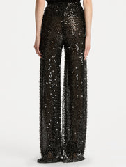 Oscar de la Renta Floating Sequin Pant