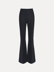 Oscar de la Renta Wool Flared Pant