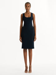 Oscar de la Renta Wool-Blend Pencil Skirt