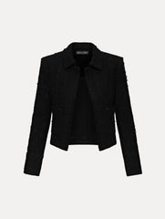 Oscar de la Renta Boucle Tweed Jacket