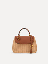 Oscar de la Renta The Mini Poppy in Wicker