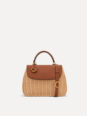 Oscar de la Renta The Mini Poppy in Wicker