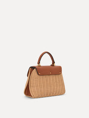 Oscar de la Renta The Mini Poppy in Wicker