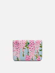 Oscar de la Renta Foxglove Printed O Pochette