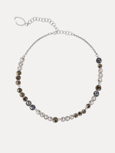 Oscar de la Renta Gradient Rhinestone Strand Necklace