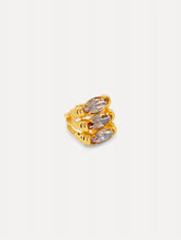 Oscar de la Renta Triple Navette Ring