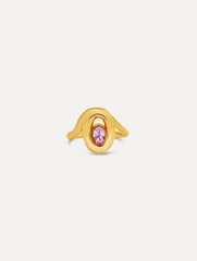 Oscar de la Renta Looped Oval Ring