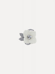 Oscar de la Renta Pearl Blossom Hair Clip