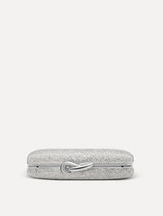 Oscar de la Renta Crystal Pavé Knot Minaudière