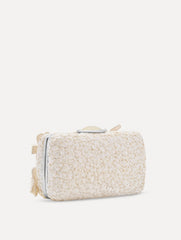 Oscar de la Renta Cherry Blossom Embroidered O Minaudière