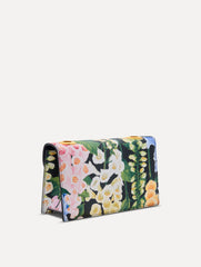 Oscar de la Renta Foxglove Printed TRO Bag