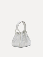 Oscar de la Renta Nano Crystal Pavé O Handle Bag