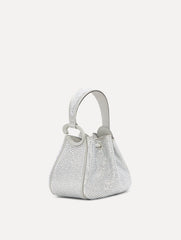 Oscar de la Renta Nano Crystal Pavé O Handle Bag