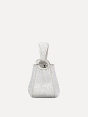 Oscar de la Renta Nano Crystal Pavé O Handle Bag