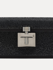 Oscar de la Renta Crystal Pavé Alibi Clutch