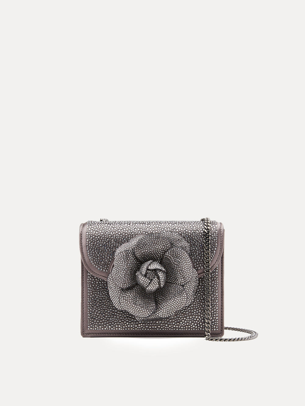 Oscar de la Renta Crystal Pavé Mini TRO Bag