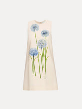 Oscar de la Renta Allium Wool Shift Dress
