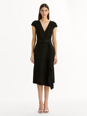 Oscar de la Renta Wool-Blend Pencil Dress
