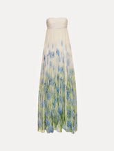 Oscar de la Renta Degradé Allium Chiffon Gown