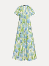 Oscar de la Renta Allium Cotton Poplin Caftan