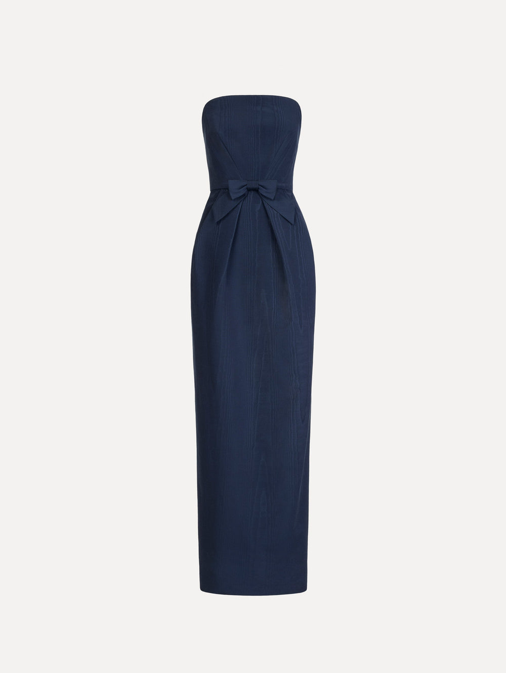Oscar de la Renta Bow-Detailed Column Gown