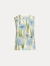 Oscar de la Renta Allium Printed Tank