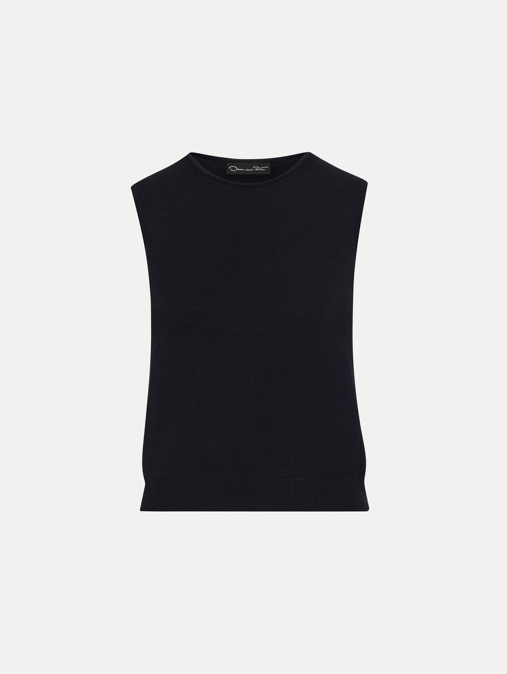 Oscar de la Renta Wool-Blend Tank