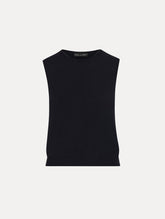 Oscar de la Renta Wool-Blend Tank