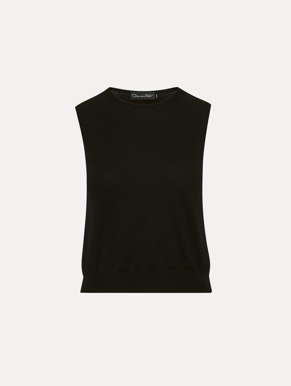 Oscar de la Renta Wool-Blend Tank