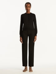 Oscar de la Renta Wool-Blend Cardigan