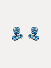 Oscar de la Renta Pear-Cut Cluster Earrings