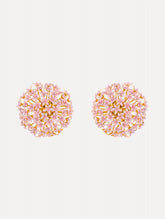 Oscar de la Renta Large Allium Pompom Clip-On Earrings