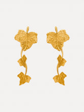 Oscar de la Renta Ivy Vine Drop Clip-On Earrings