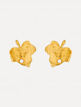 Oscar de la Renta Ivy Leaf Earrings