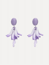 Oscar de la Renta Impatiens Clip-On Earrings