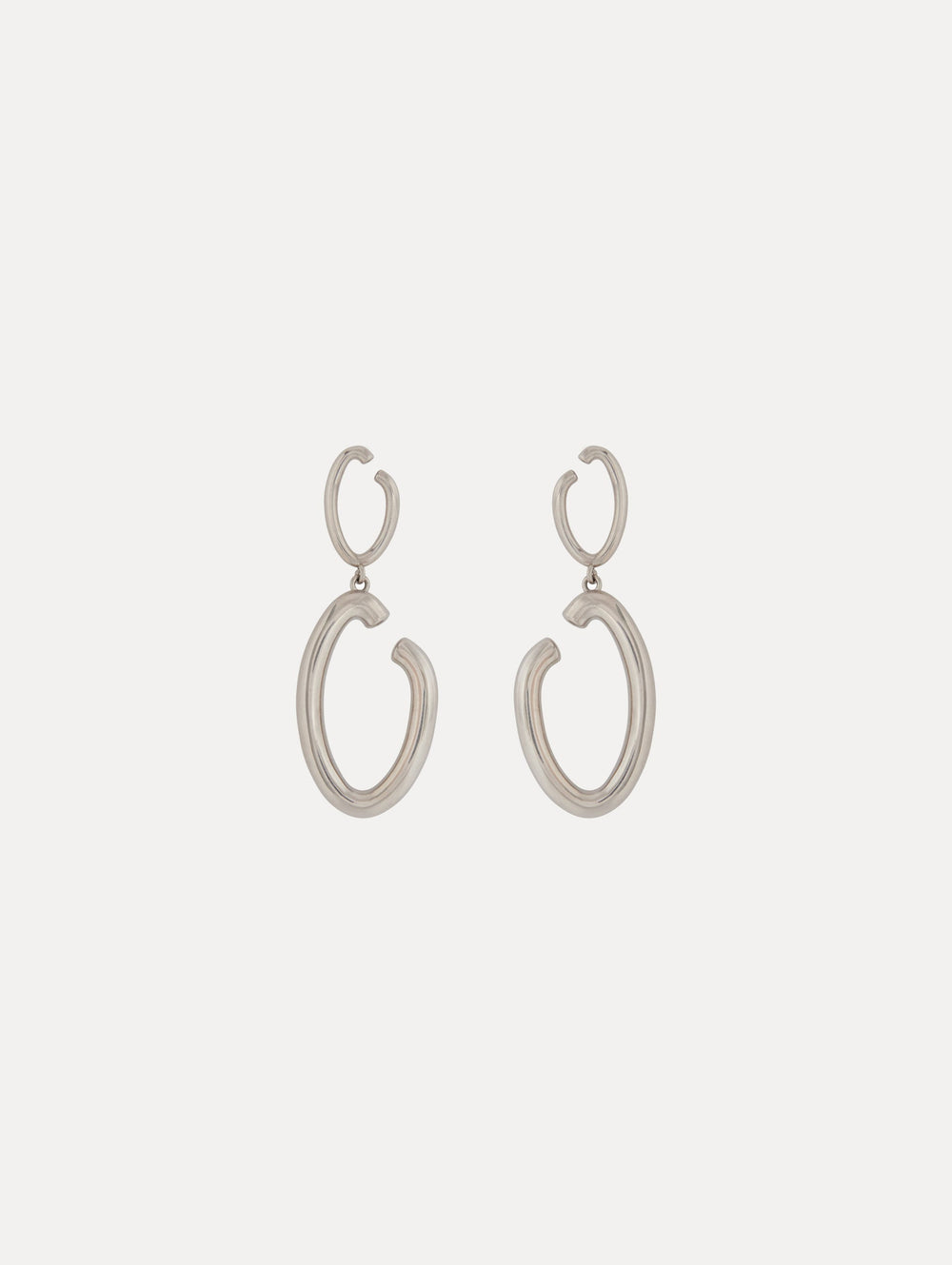 Oscar de la Renta O Drop Earrings