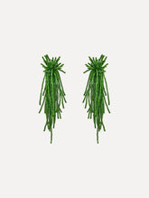 Oscar de la Renta Firework Tassel Earrings