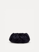 Oscar de la Renta Mini Satin Bow Clutch