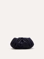 Oscar de la Renta Mini Satin Bow Clutch
