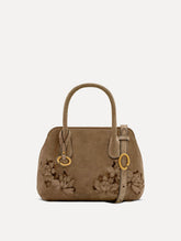 Oscar de la Renta The Mini Ivy in Suede
