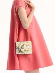 Oscar de la Renta Ylang Ylang Printed Mini TRO Bag