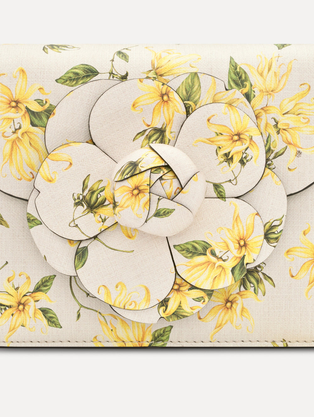 Oscar de la Renta Ylang Ylang Printed Mini TRO Bag