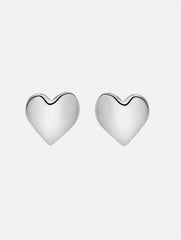 Oscar de la Renta Heart Clip-On Earrings