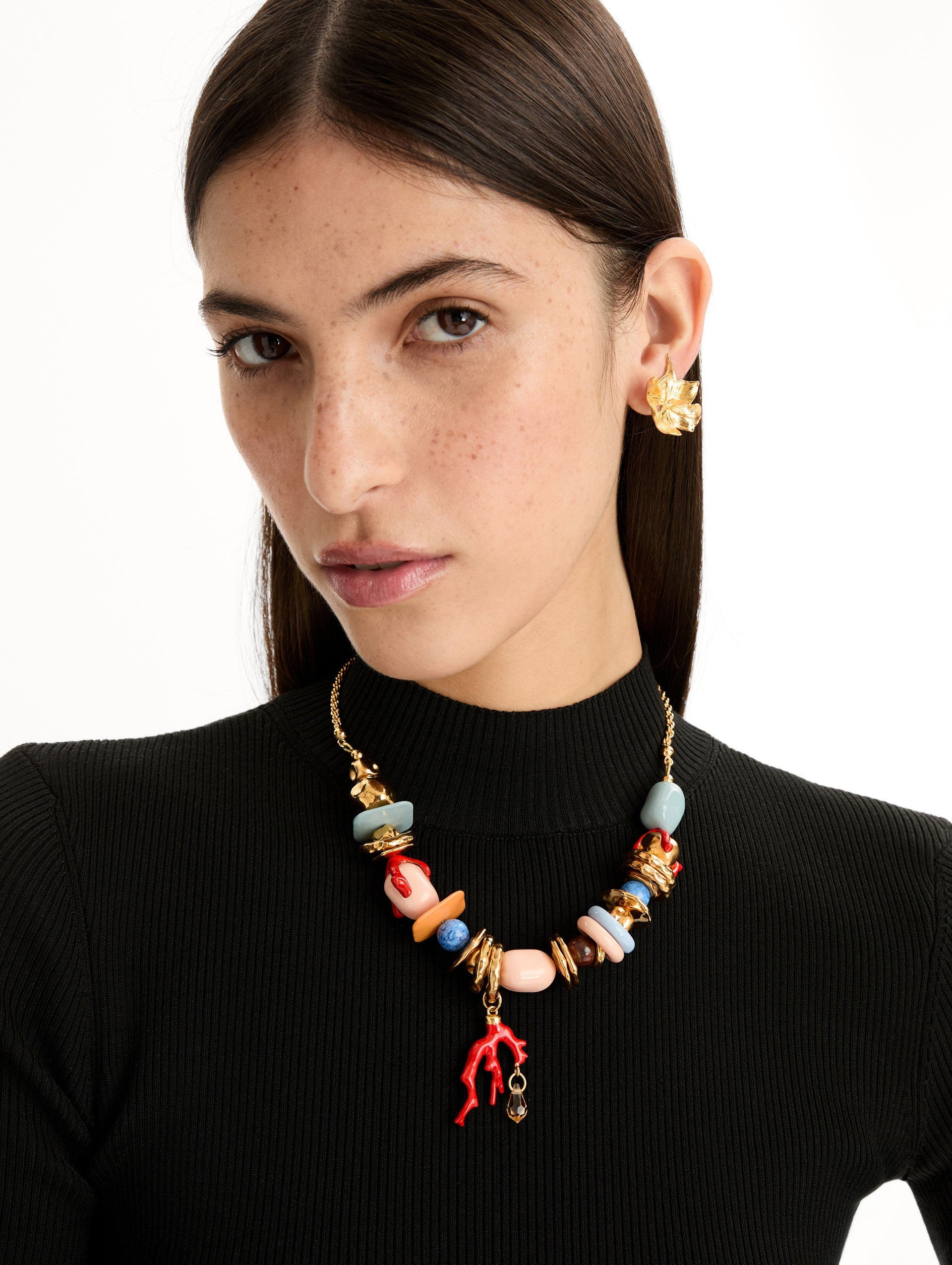 Oscar de la Renta Sea Glass Necklace