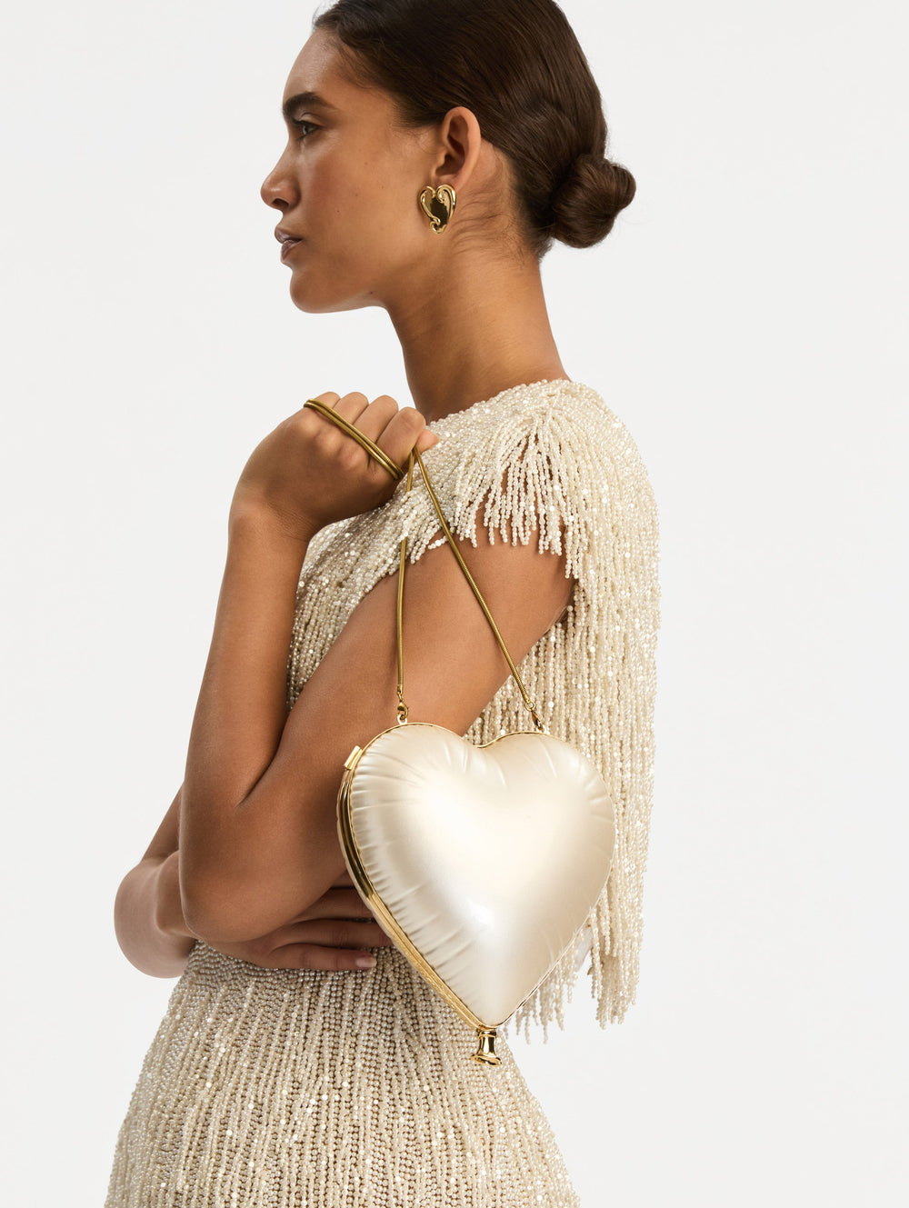 Oscar de la Renta Heart Balloon Bag