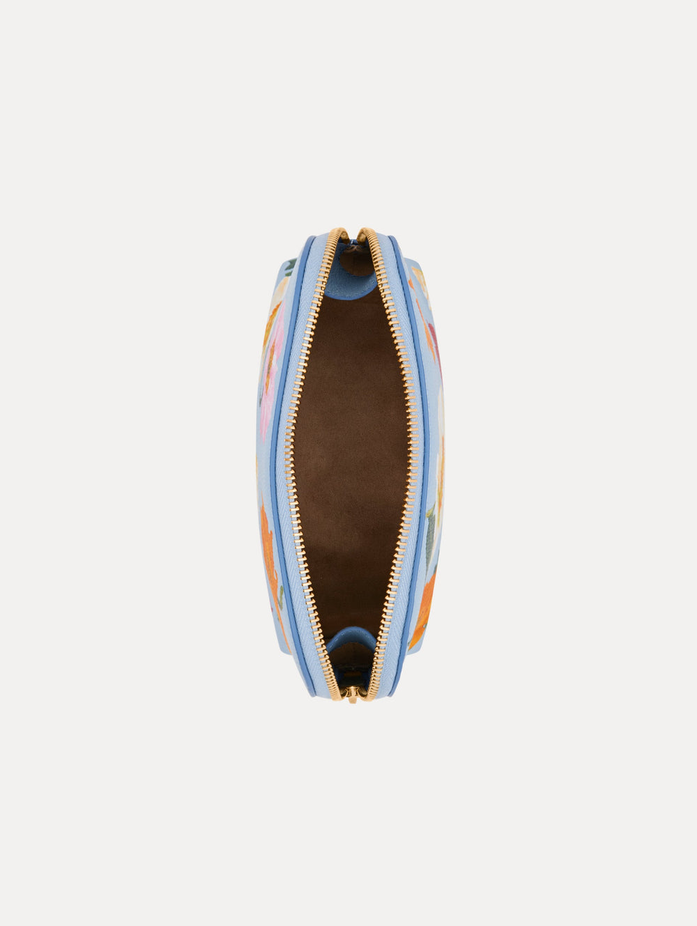 Oscar de la Renta Poppy-Printed Small Cosmetic Case